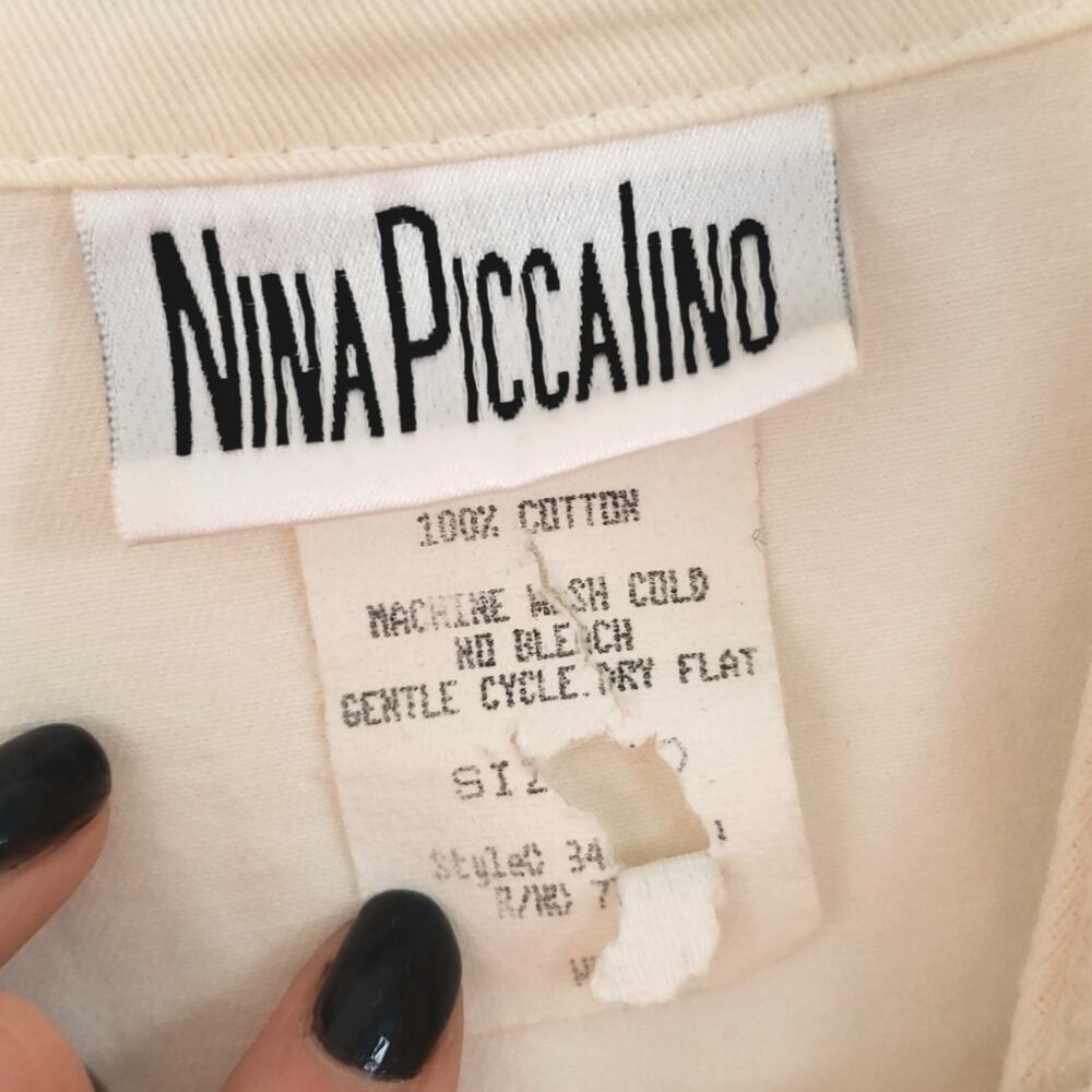 Nina Piccalino Women's Vintage Dress Set – Size 10 - Picture 7 of 8